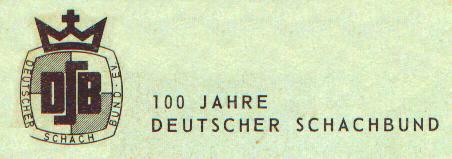 100 Jahre Deutscher Schachbund